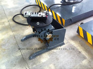 Manual Pipe Welding Positioners Round Table 0 - 120 Dgr Tilting By Hand Wheel