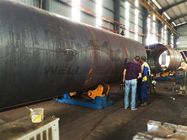 Standard 20 Ton Industrial Pipe Welding Rotator PU Rollers For 20m Pipes Welding