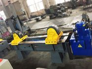 Motorized Moving Fit Up Welding Turning Rolls , Hydraulic Adjustable Wind Tower Rotator Rollers