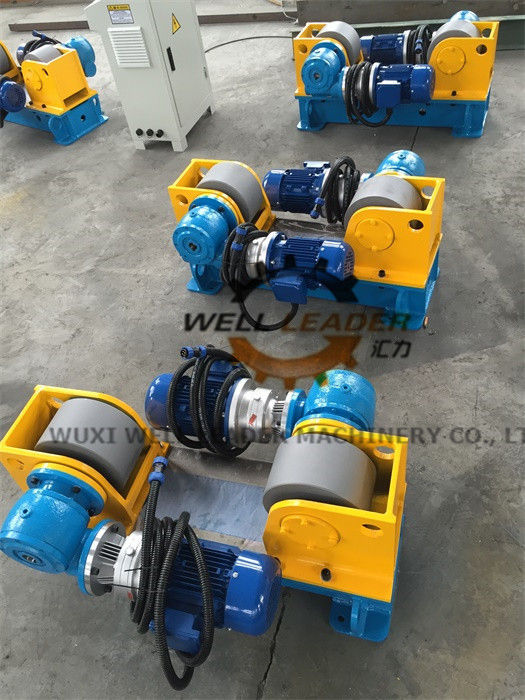 Conventional Light Pole Welding Machine Variable Speed Pipe Rotators For Welding