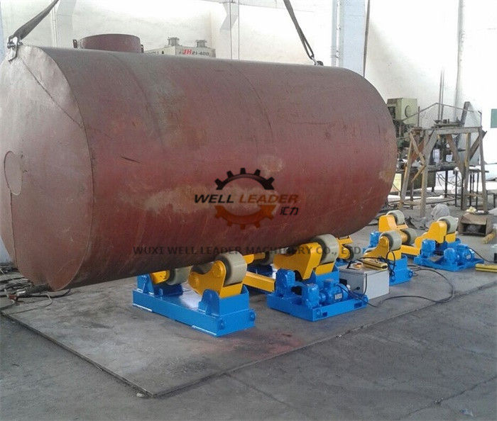 PU Coated Pipe Turning Rolls For Water Tank / Gas Tank / Oil Tank