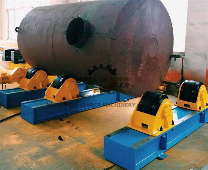 40T Convenyional Turning Rolls Welding For Pipe Tank Vessel Boiler Industry