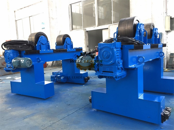 40 Ton Pipe Turning Rolls Movable To Automatic Rotate Pipes / Tubes