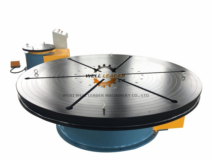 8 Ton Floor Small Welding Turntables , Rotary Welding Table For Welding