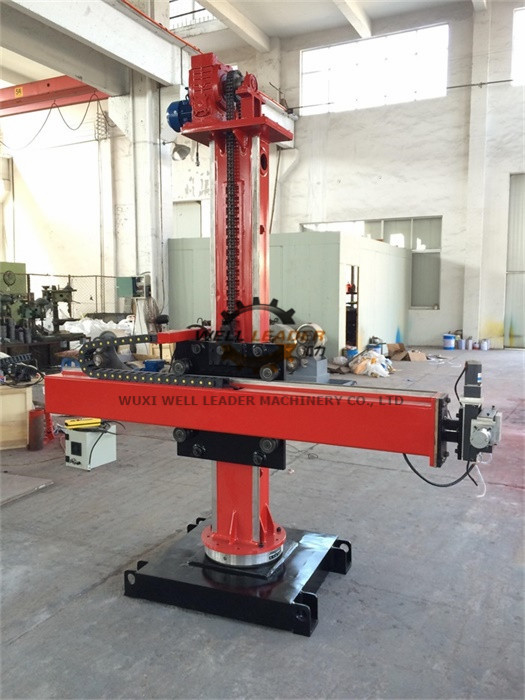 Automatic Column Boom Welding Machine Optional Flux Recovery Machine