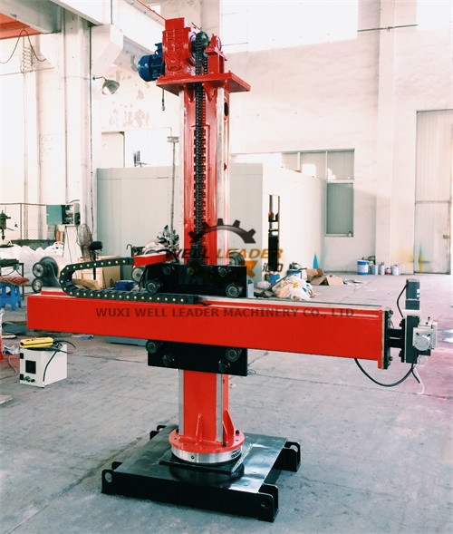 Manual Column And Boom Welding Machine 180 Dgr Rotation With Lock 1.5*1.5M