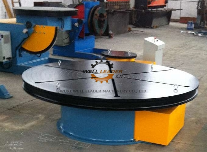 8 Ton Floor Small Welding Turntables , Rotary Welding Table For Welding