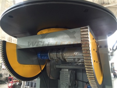 Universal Heavy Duty Rotary Pipe Welding Positioners 10 Ton Tilting 2M Table