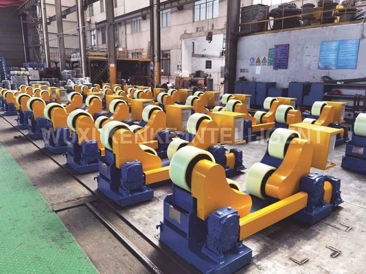 Standard Pipe Welding Rotators Self-ligning Turning PU Roller Rotation 5t To 40t