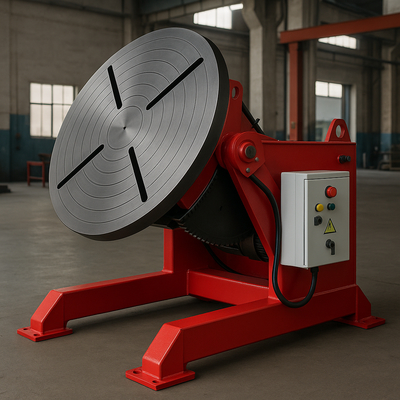 1200mm Faceplate Diameter Turntable for Welding featuring AC Inverter Speed Regulation
