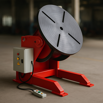1200mm Faceplate Diameter Turntable for Welding Customer Requirements