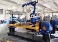 Head Tail Stock Rotary Welding Positioner Robot Servo Motor 500Kg 360mm Table