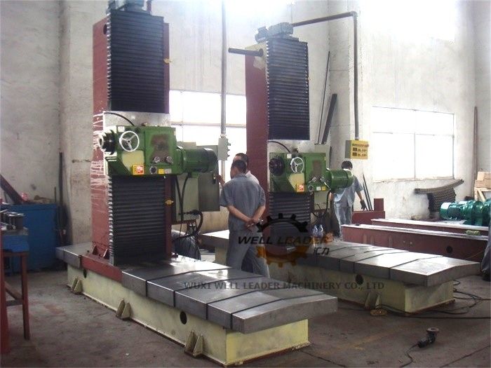 Automatic Steel End Facing Profile Milling Machine With Electrical System