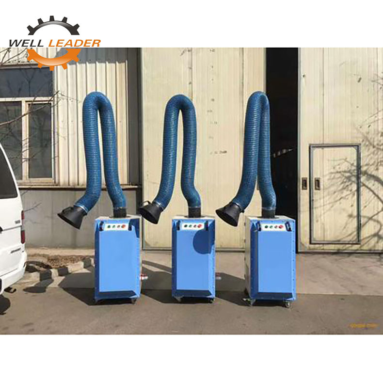 Mobile Welding Fume Extractor Single Arm High Power With CE Certified