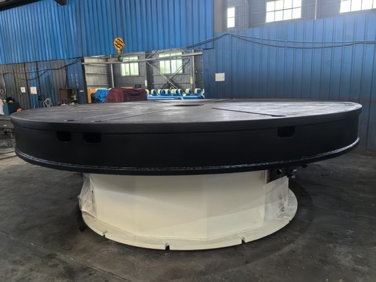 50T Welding Positioner Turntable For Pipe Roller Tank Fabrication
