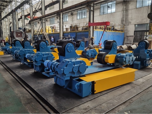 CE Certified Self Aligning Welding Rotator Electric Walking