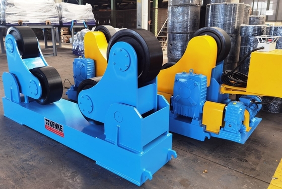 Tank Self Centering Rotator For Steel Fabrication Turning Rolls 40t 60m/h