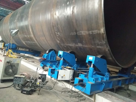 Conventional Pipe Welding Positioner Rotator Manipulators Wind Tower Fit Up Rotator 60t